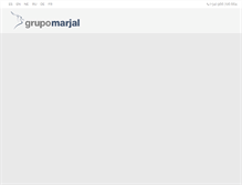 Tablet Screenshot of grupomarjal.com